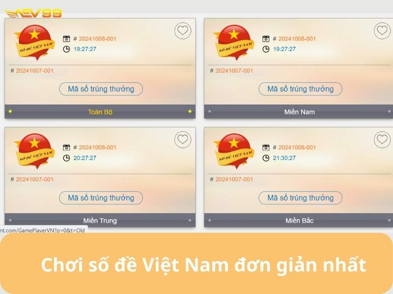 Hướng dẫn cách chơi xố đề Việt Nam tại xổ số AEV99 Hướng dẫn cách chơi xố đề Việt Nam tại xổ số AEV99