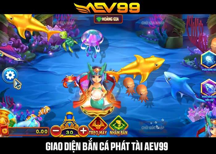Giao diện săn thưởng của Bắn Cá Phát Tài AEV99 Giao diện săn thưởng của Bắn Cá Phát Tài AEV99