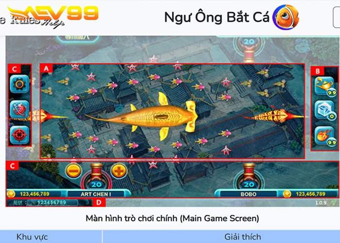 Giao diện săn thưởng của Ngư Ông Bắt Cá Giao diện săn thưởng của Ngư Ông Bắt Cá